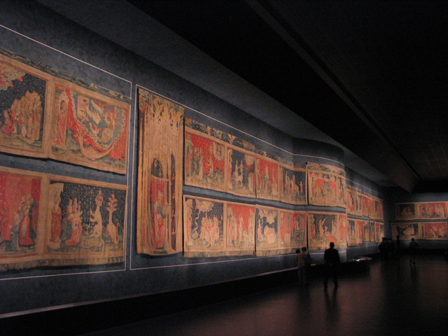 The medieval Apocalypse Tapestry in Angers